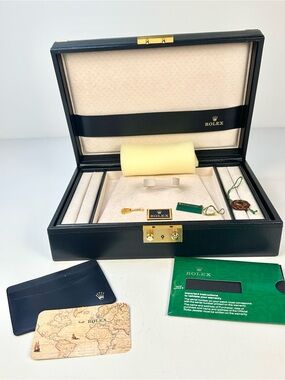 Authentic Vintage Rolex XL  EMPTY Box Men’s Gold Presidential From 1991